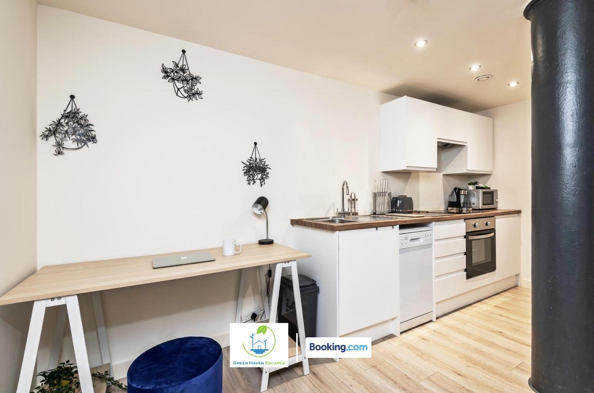 Spacious 1 Bedroom Apartment With 4K Cinema Experience By Green Haven Escapes In Bradford Bradford  Exterior foto